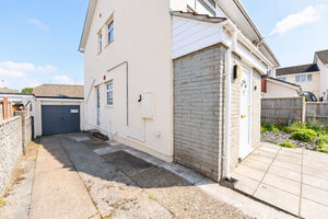 Side Access and Garage- click for photo gallery